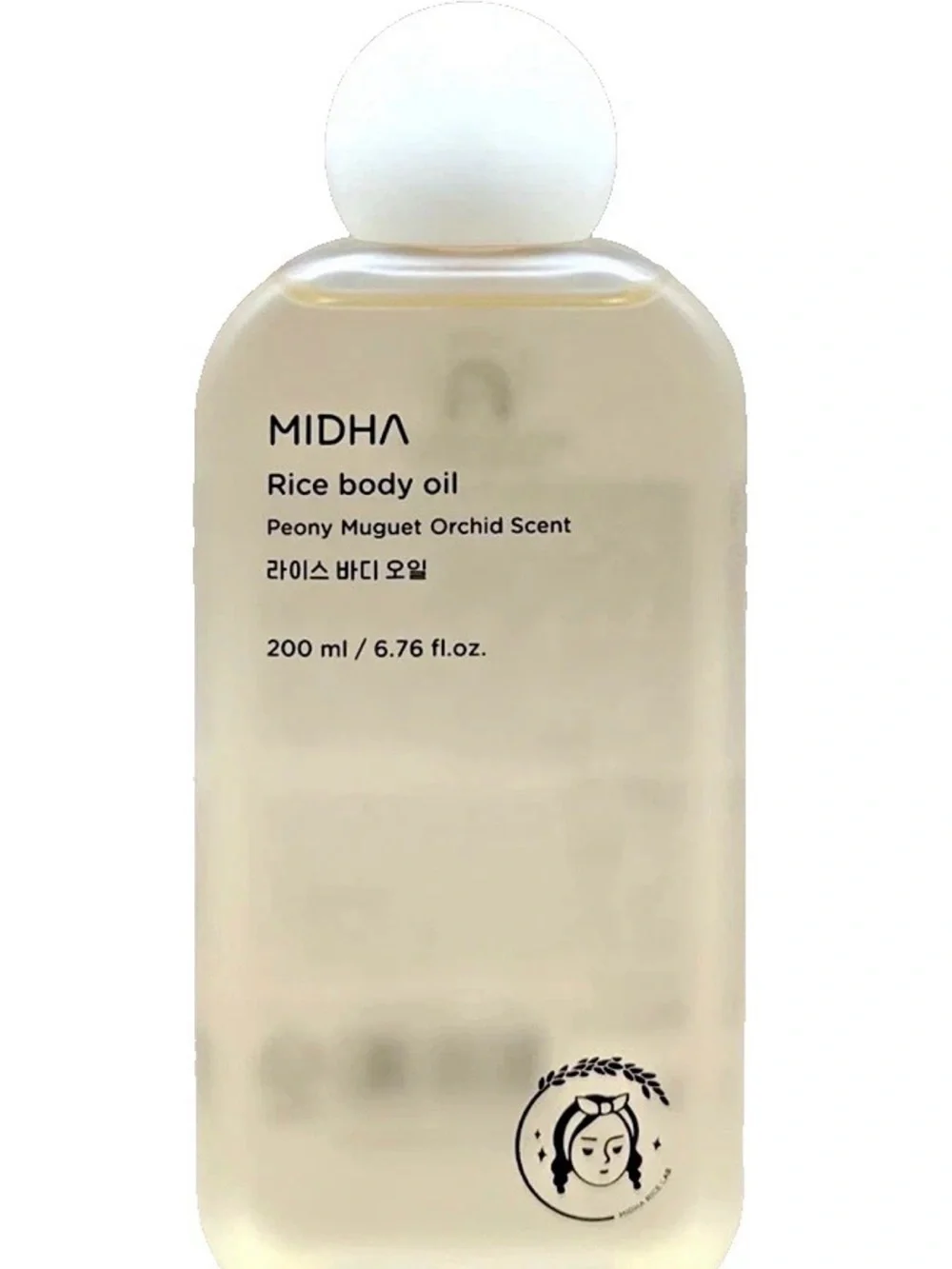 Rice Body Oil – Cream Scented Peony Muguet Orchid